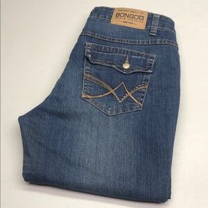 BONGO NEW YORK LOW RISE BOOTCUT JEANS 15/34x34 ⭐️